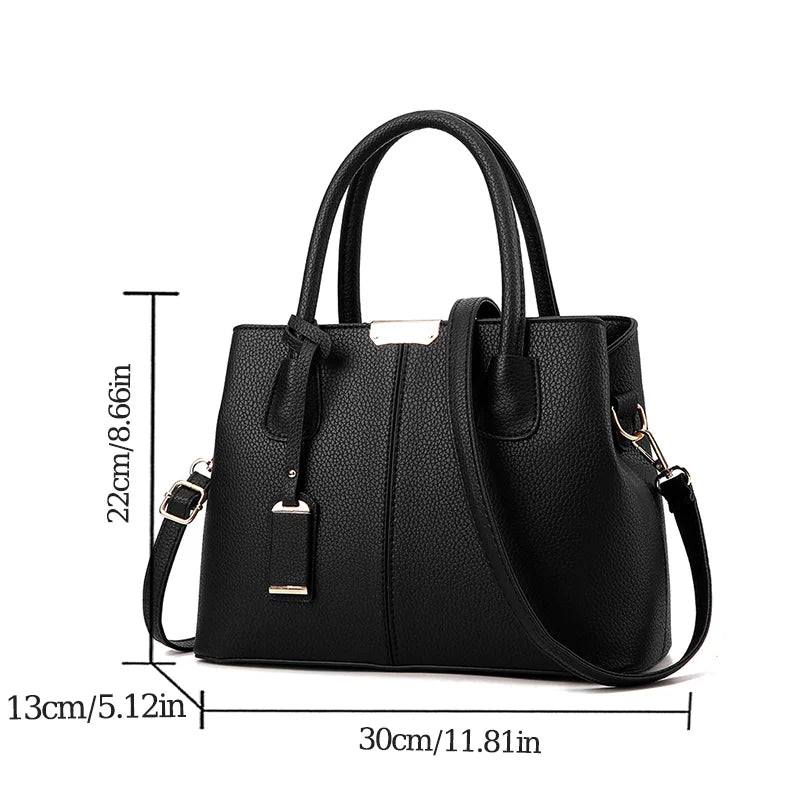 Designer Brand Bags Women Leather Handbags New Luxury Ladies Hand Bags Purse Fashion Shoulder Bags